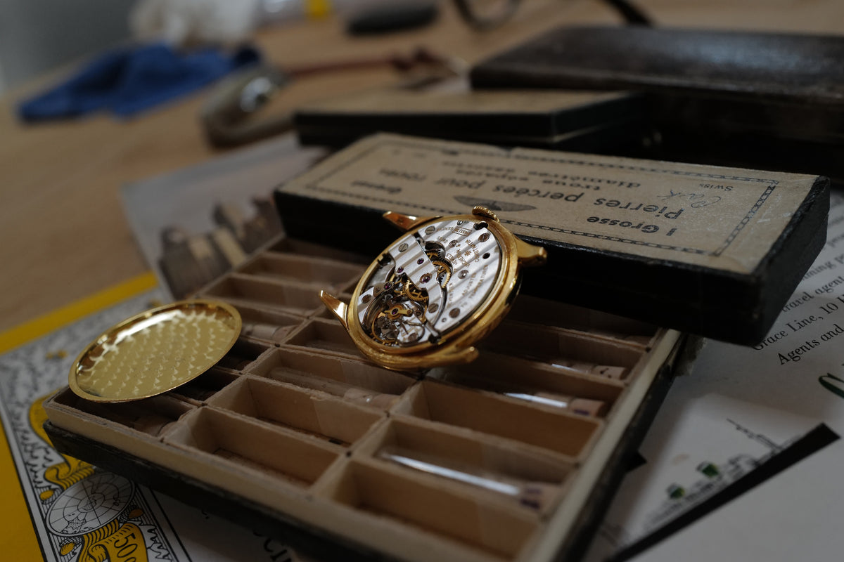 Vacheron Constantin Ref. 4066 – Exceptional Guilloché Dial, Spillmann Case, circa 1952