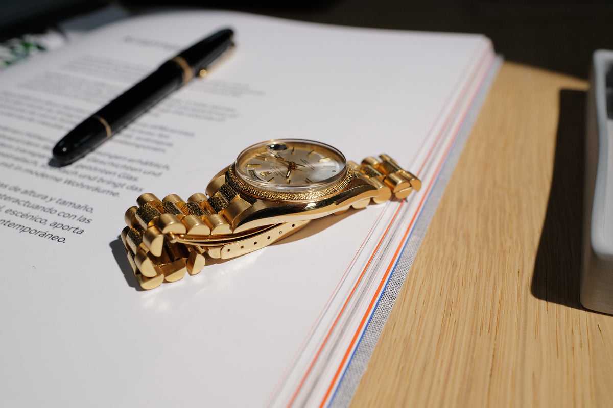 Extremely Rare Rolex Day-Date Ref. 1811 | Moiré Finish