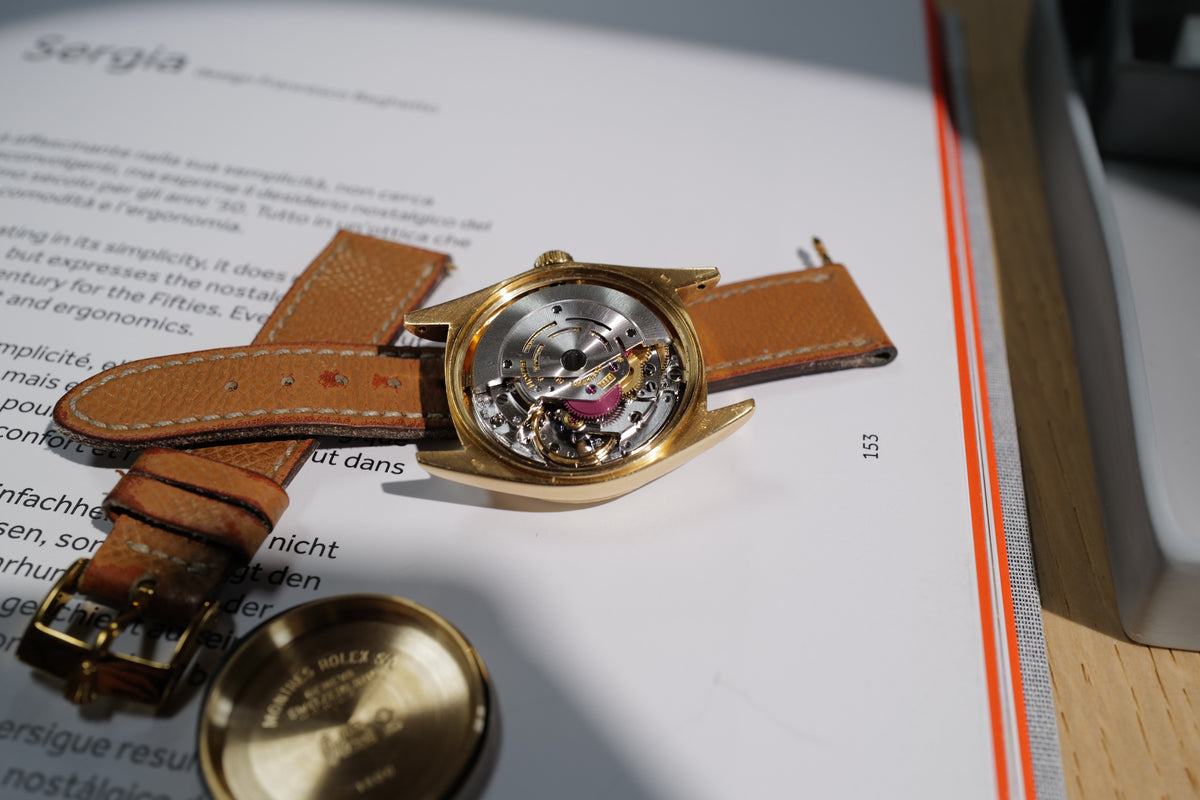Rolex Day-Date 1803 in Yellow Gold with Original Diamond-Set Champagne Dial – Circa 1976