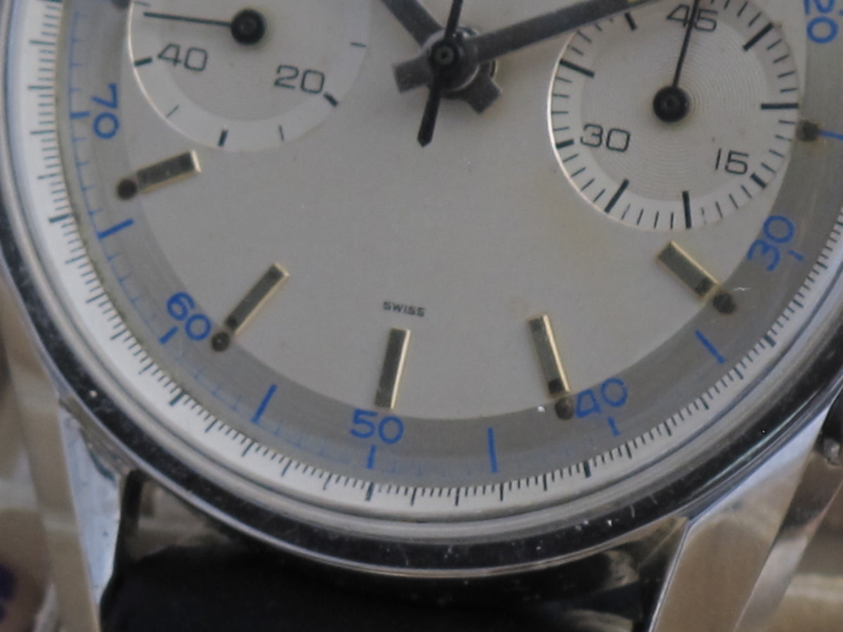 Heuer Carrera 3647D — Early “SWISS” Dial & Polygonal Caseback