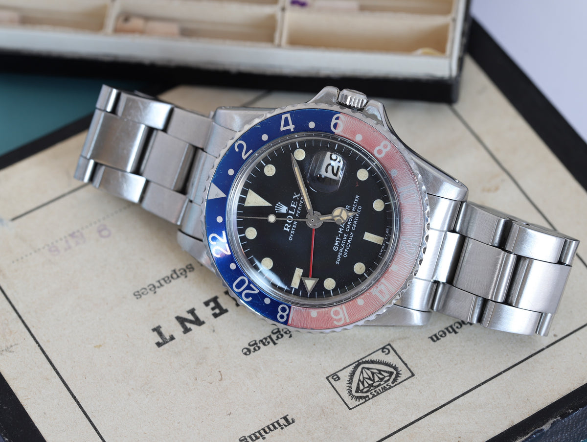 Rolex GMT-Master Ref. 1675 – MK II – 1972