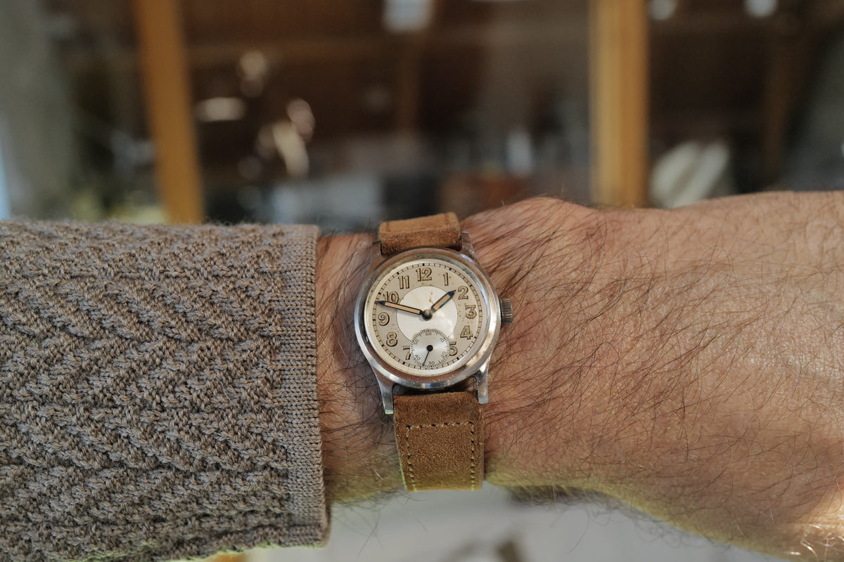 Recta – Stainless Steel FB Borgel Waterproof Case, circa 1940