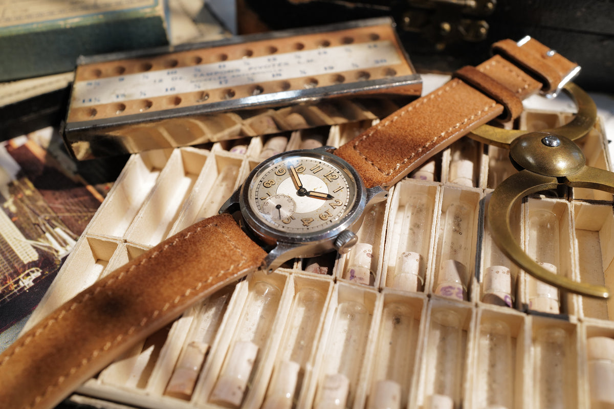 Recta – Stainless Steel FB Borgel Waterproof Case, circa 1940