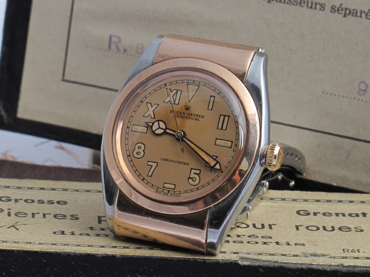 Rolex Oyster Perpetual “Hooded Bubbleback” Ref. 3065 – Error-Proof Dial