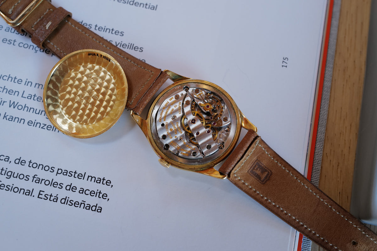 Vacheron Constantin ref. 4600 – 36 mm – 18k Yellow Gold – 1957