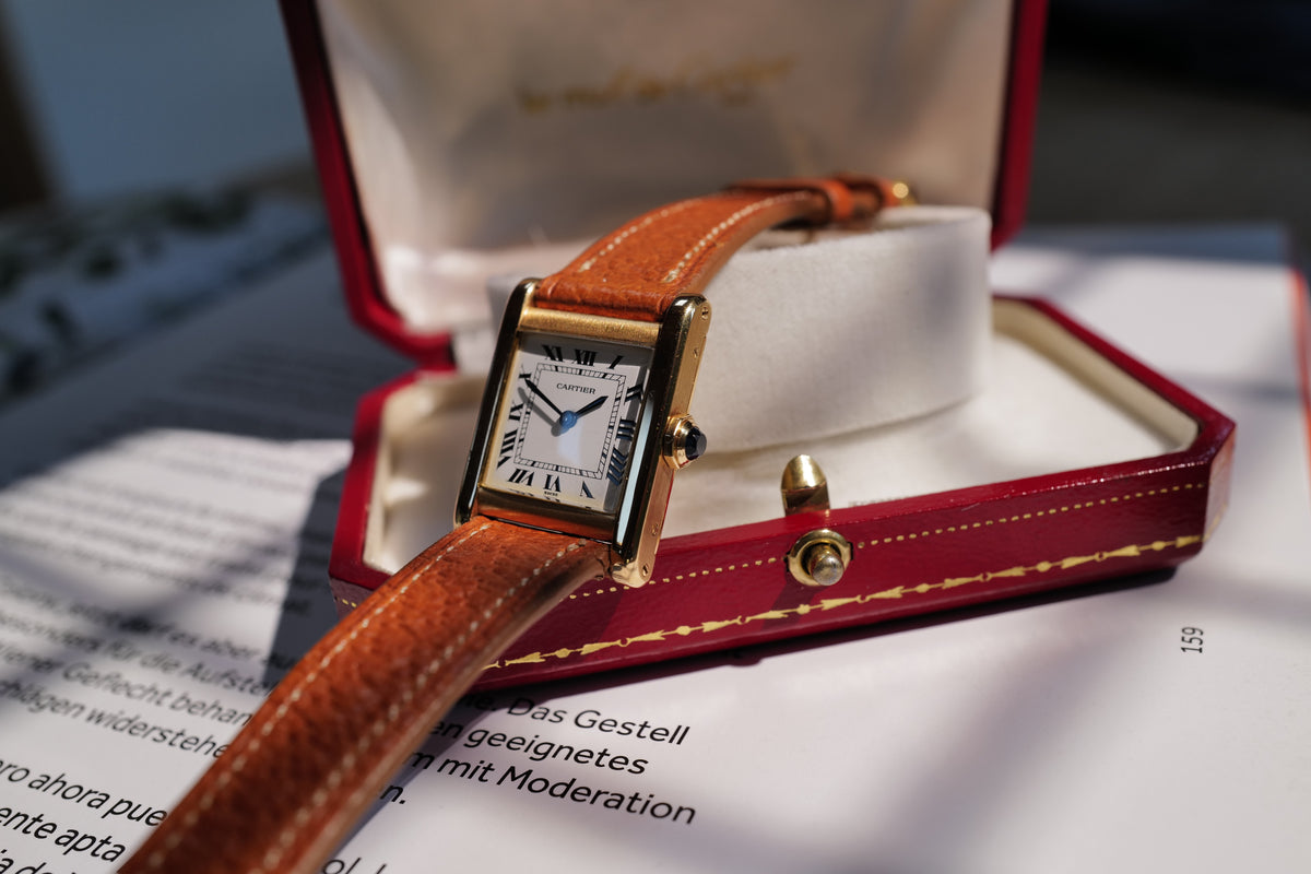 Cartier Tank Normale  ref. 78092 from 1977,