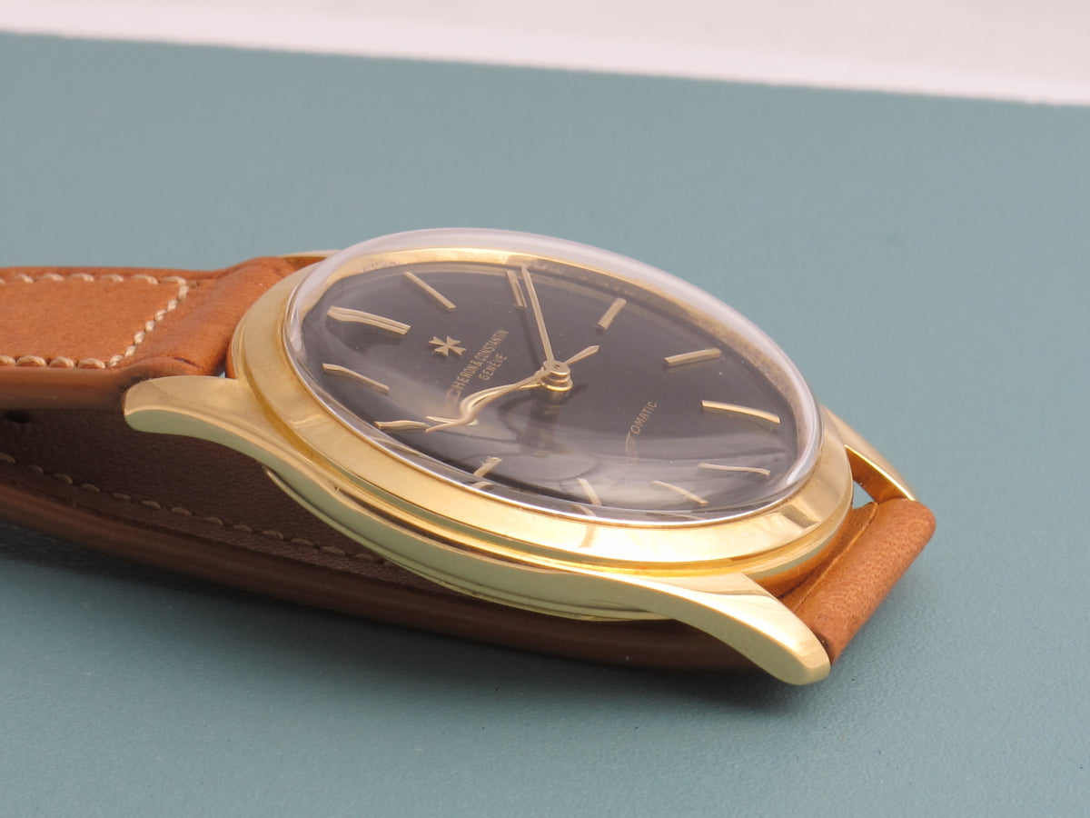 Vacheron Constantin with rare black dial ref.6441 - Spillman case