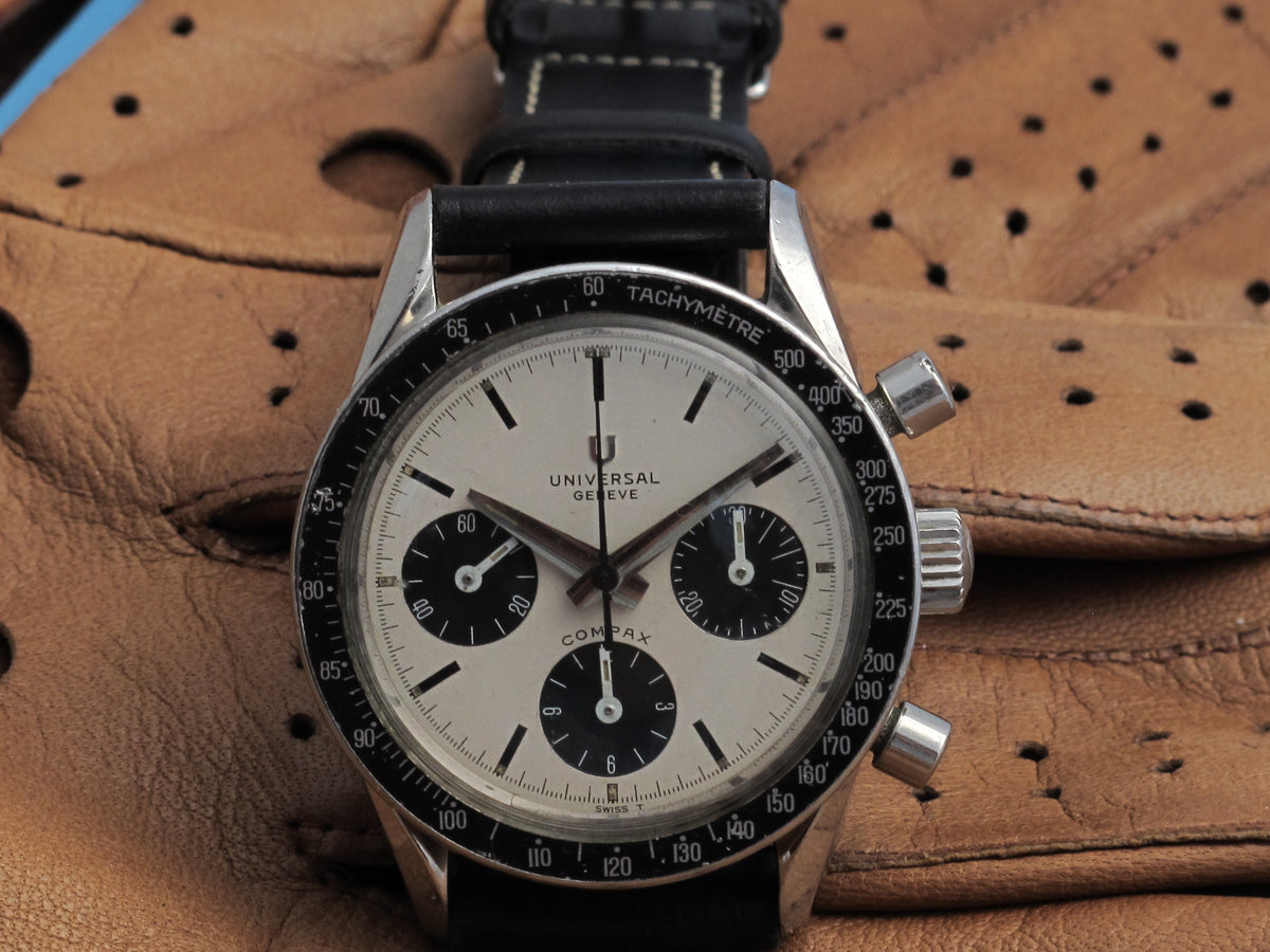 Universal Genève Compax with MK1 Nina Rindt dial ref.885103 / 02