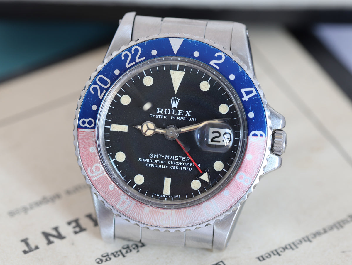 Rolex GMT-Master Ref. 1675 – MK II – 1972