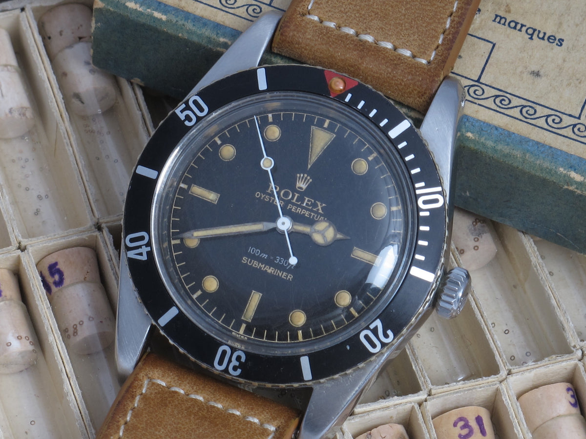 Rolex 5508 Tropical small-crown Submariner from 1959